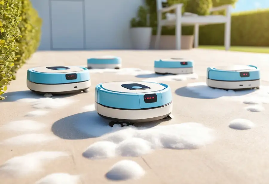 Pukhosos — cute robots that gather poplar fluff