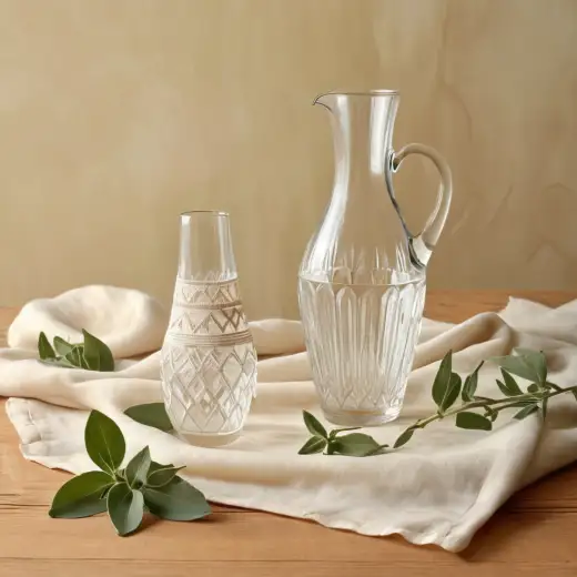 The Carafe (Grafin): Glass that knew how to hold its posture