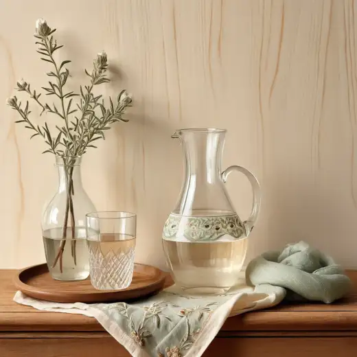 The Carafe (Grafin): The carafe versus the plastic bottle